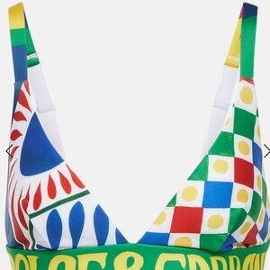 Dolce & Gabbana Multicolor Geometric Top